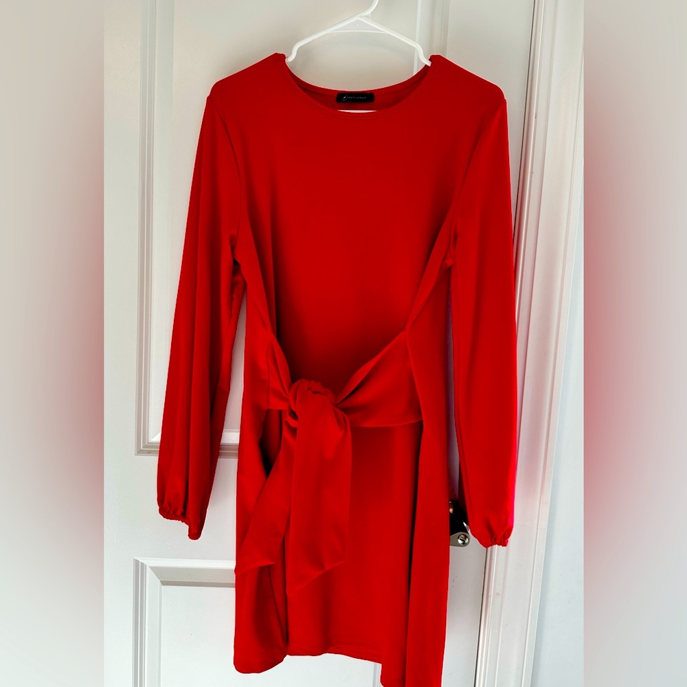 Red boutique brand Christmas dress!